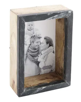 4x6 Black Marble Frame