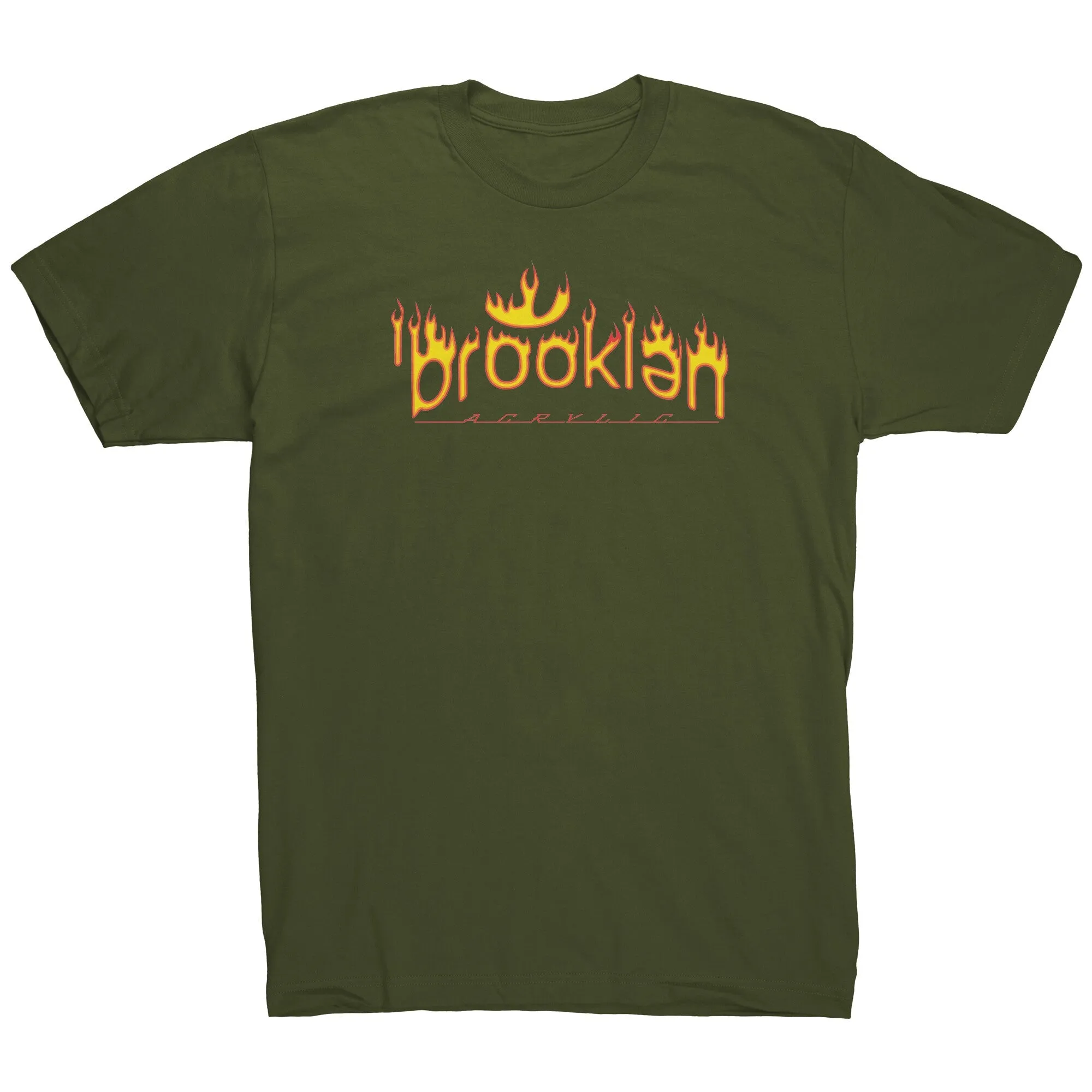 Acrylic Thrasher Tee Brooklyn Stylee