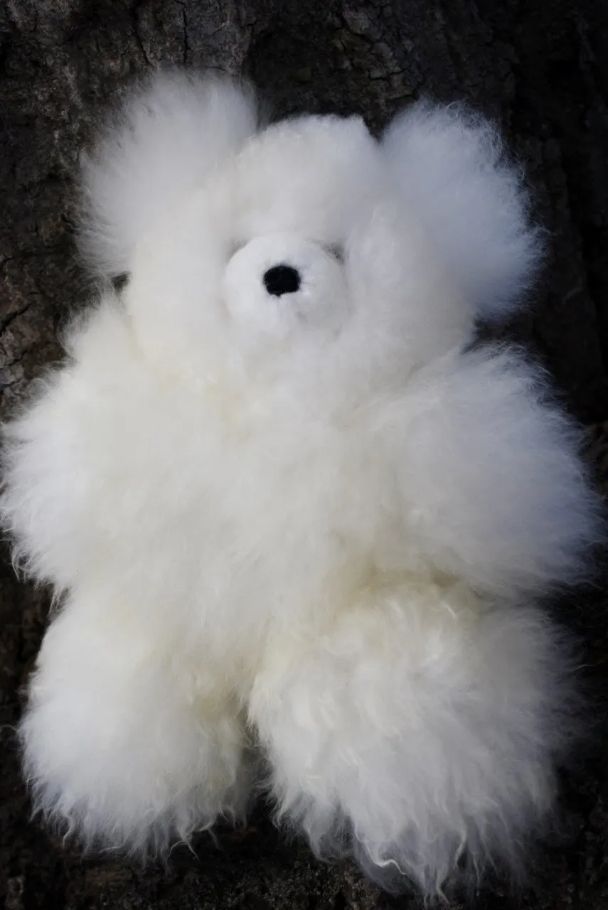 Alpaca Pocket Teddy Bears