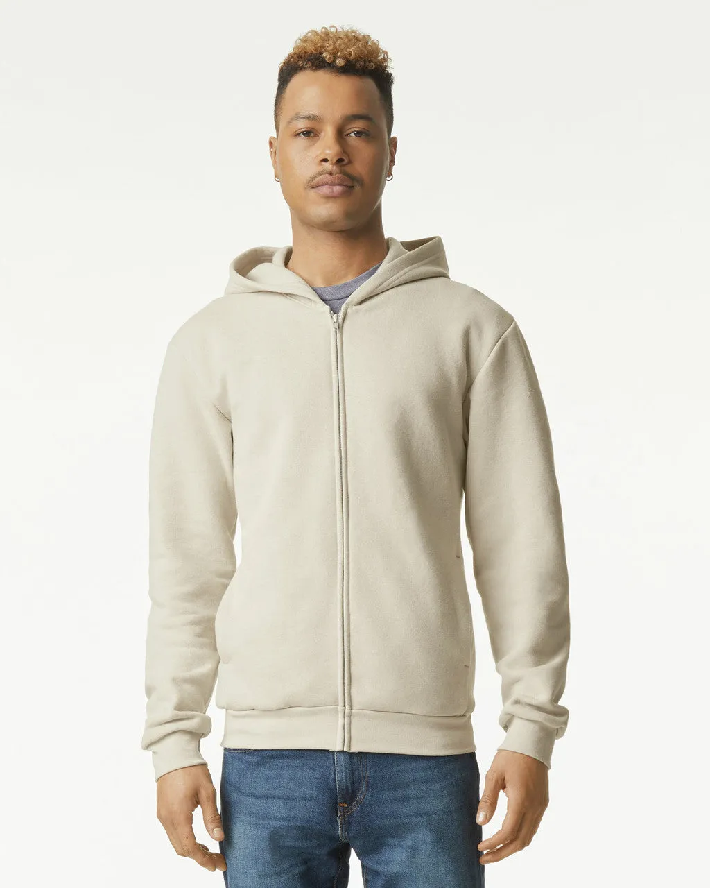 American Apparel Adult Reflex Zip Hooded Sweatshirt (RF497)