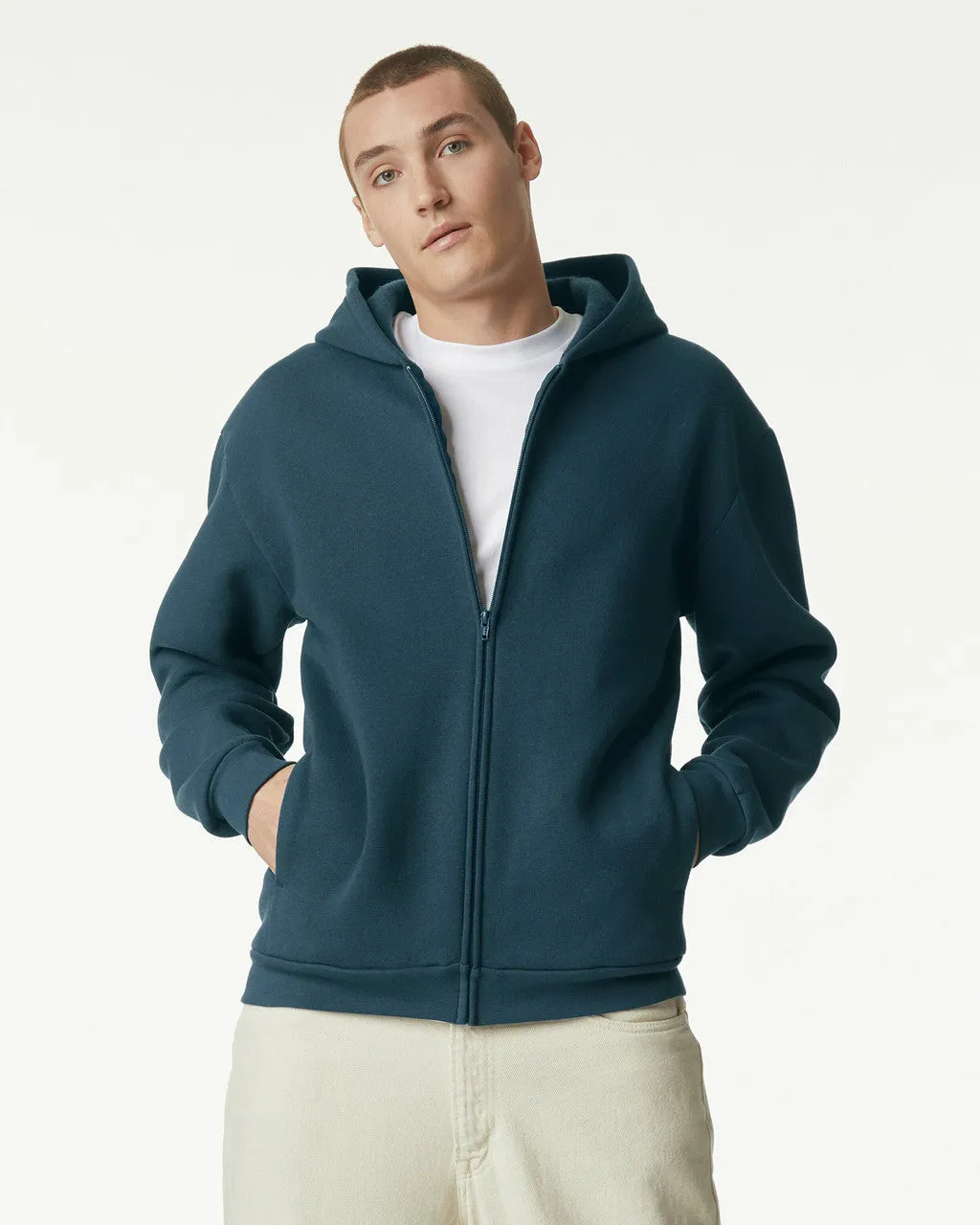 American Apparel Adult Reflex Zip Hooded Sweatshirt (RF497)