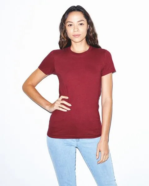 American Apparel Ladies  Fine Jersey T-Shirt (2102W)