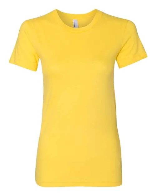 American Apparel Ladies  Fine Jersey T-Shirt (2102W)