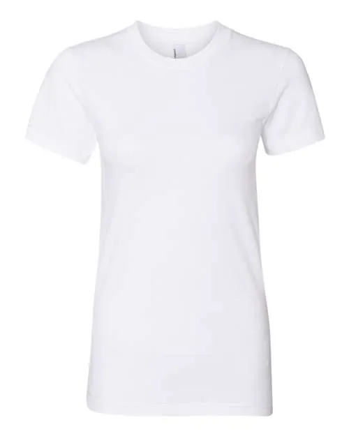 American Apparel Ladies  Fine Jersey T-Shirt (2102W)