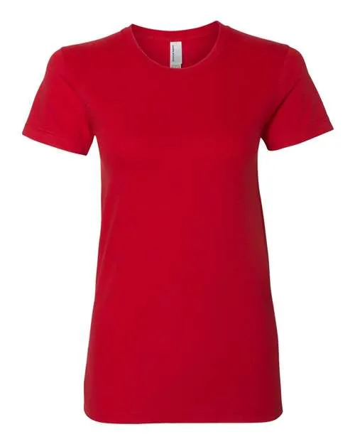 American Apparel Ladies  Fine Jersey T-Shirt (2102W)