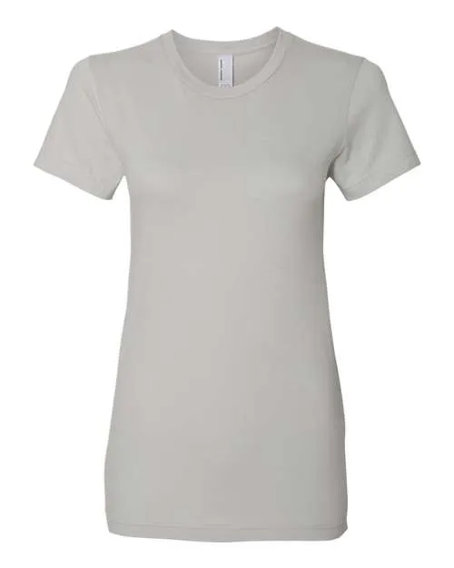 American Apparel Ladies  Fine Jersey T-Shirt (2102W)