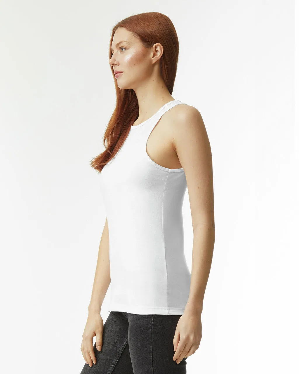 American Apparel Women's Racerneck Tank (101CVC)