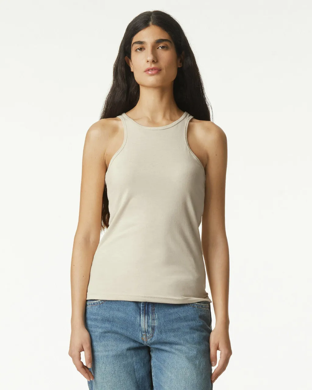 American Apparel Women's Racerneck Tank (101CVC)