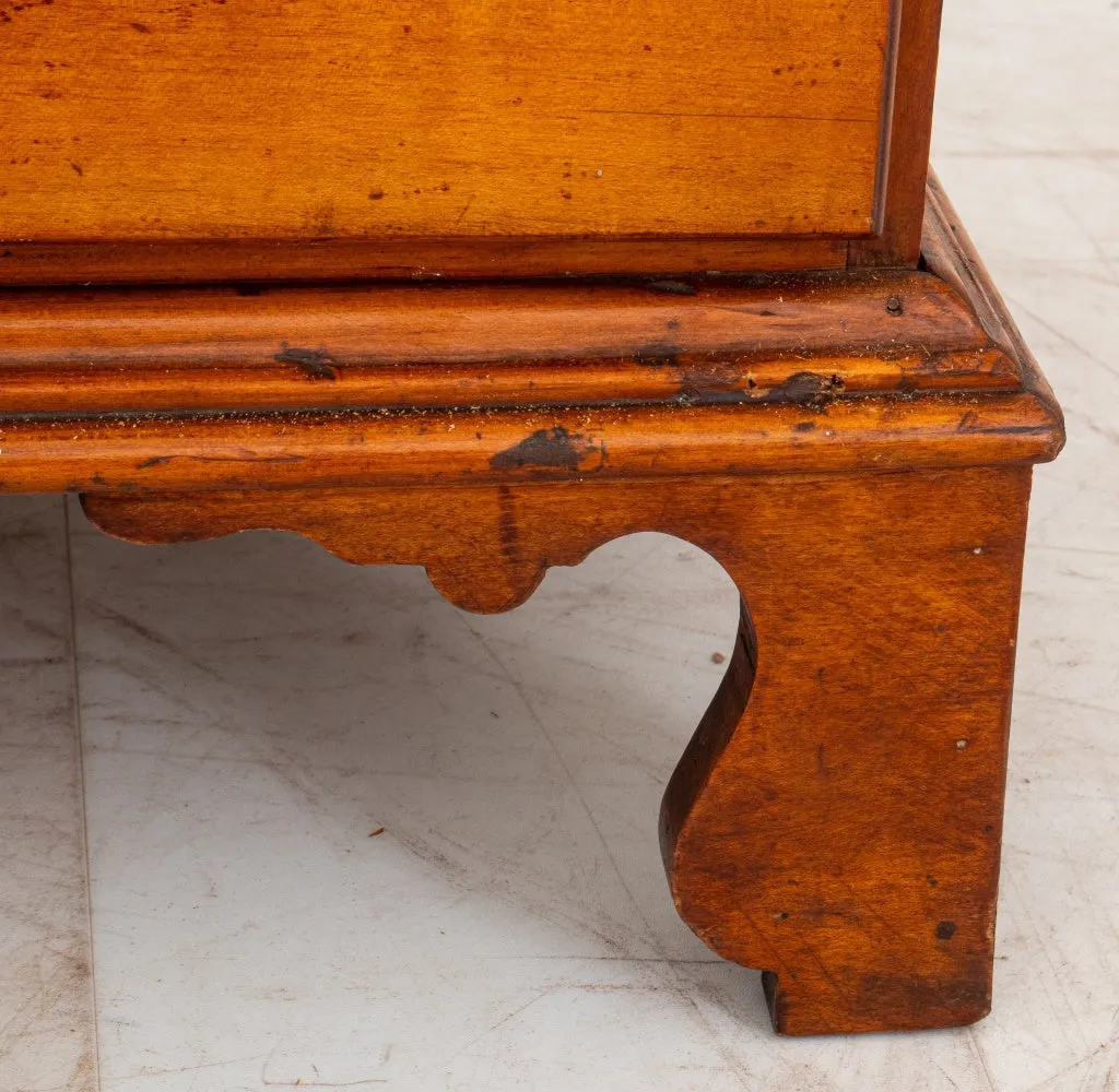 American Federal Period Maple Chest, Late 18th C