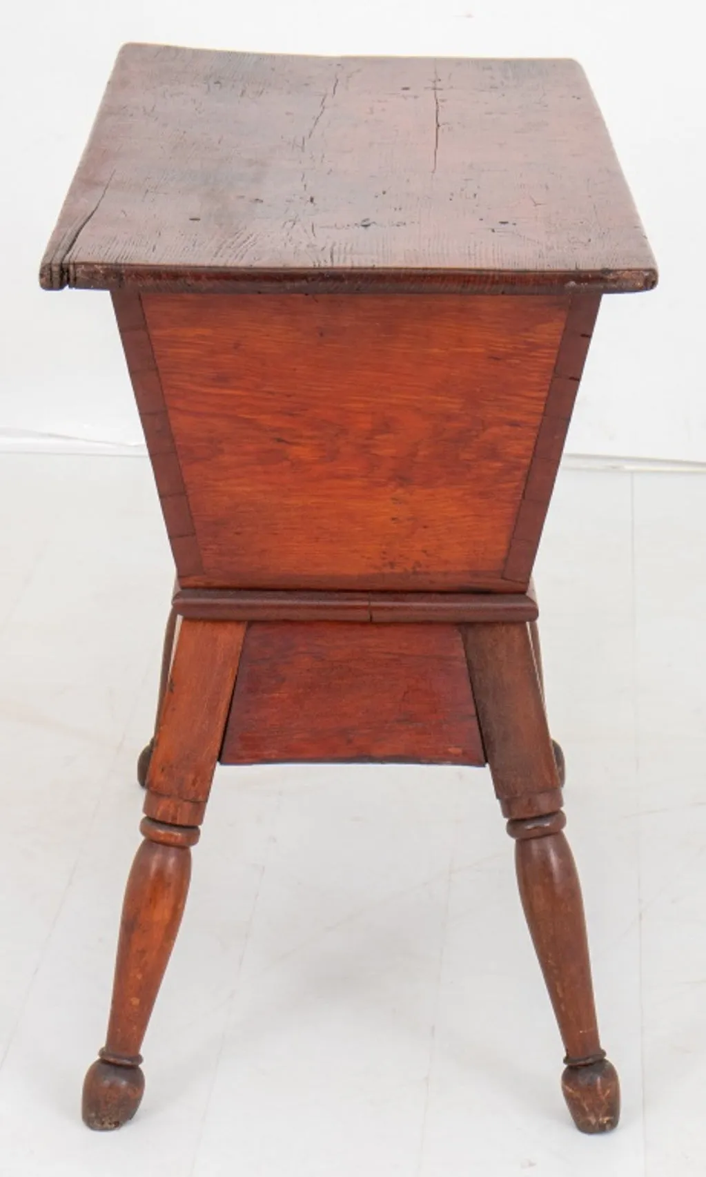 American Folk Mixed Wood Dough Box, 19th C