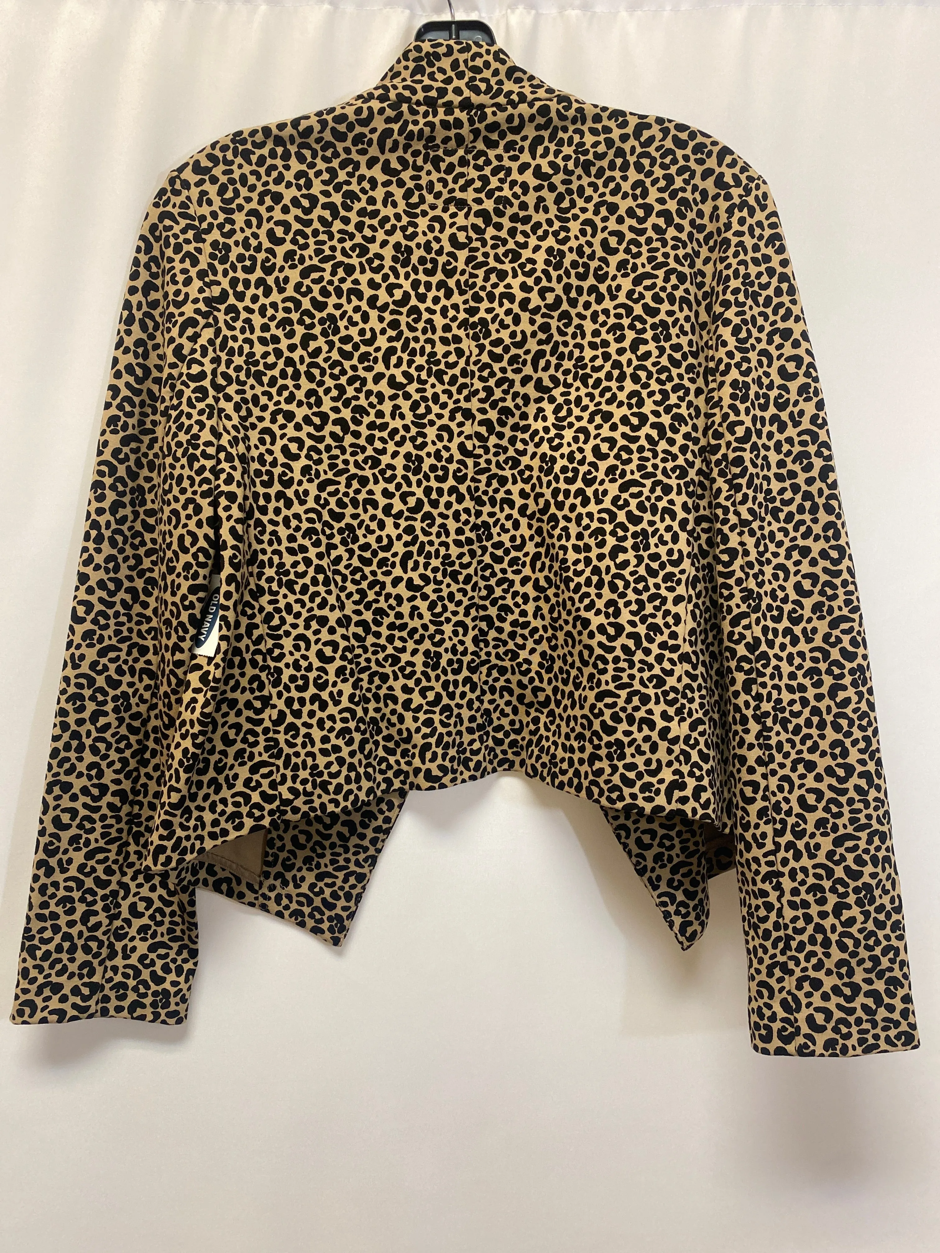 Animal Print Blazer Old Navy, Size M