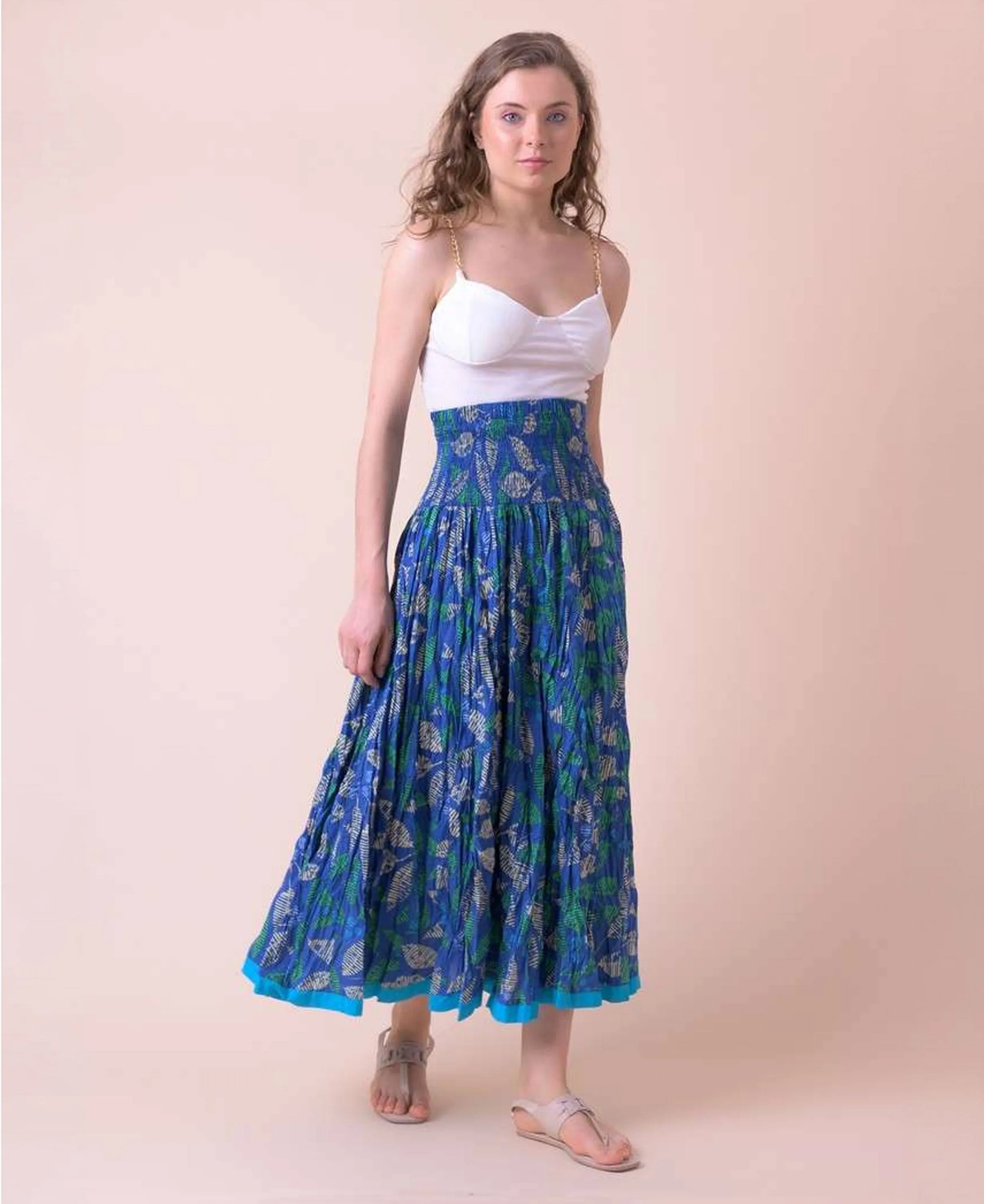 Arista Skirt - Salt Navy