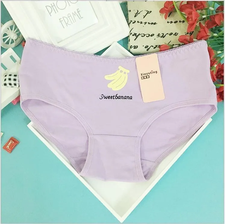 Banana Bonanza Black Hipster Panty