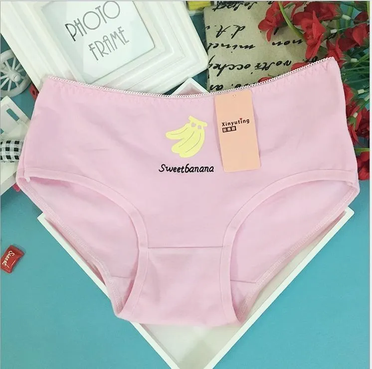 Banana Bonanza Black Hipster Panty