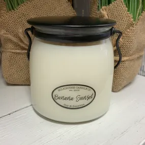 Banana Sunset 16 oz Butter Jar