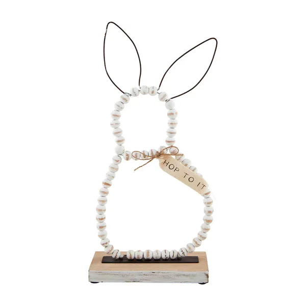 BEADED BUNNY SITTER