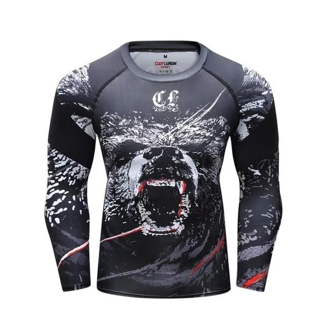 Bear Compression Elite Long Sleeve Rashguard