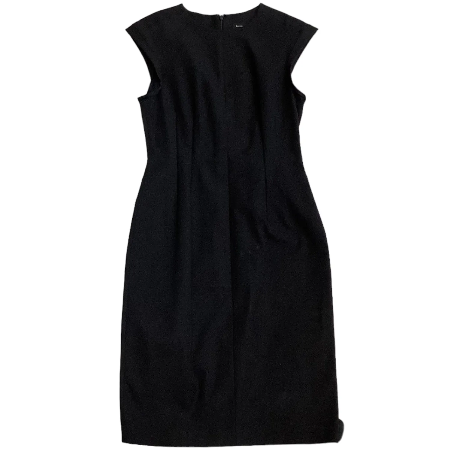 Black Dress Casual Midi Banana Republic, Size M