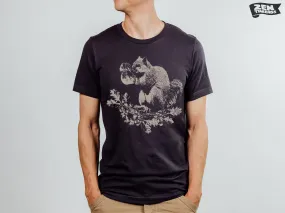 Boxing Squirrel Adventure T-Shirt - Custom Color Print Tee