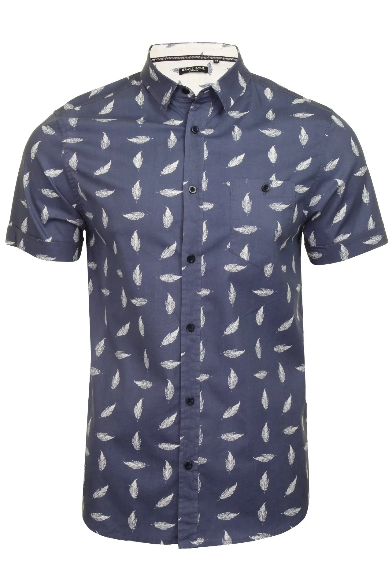 Brave Soul Men's  'Barb' Print Shirt