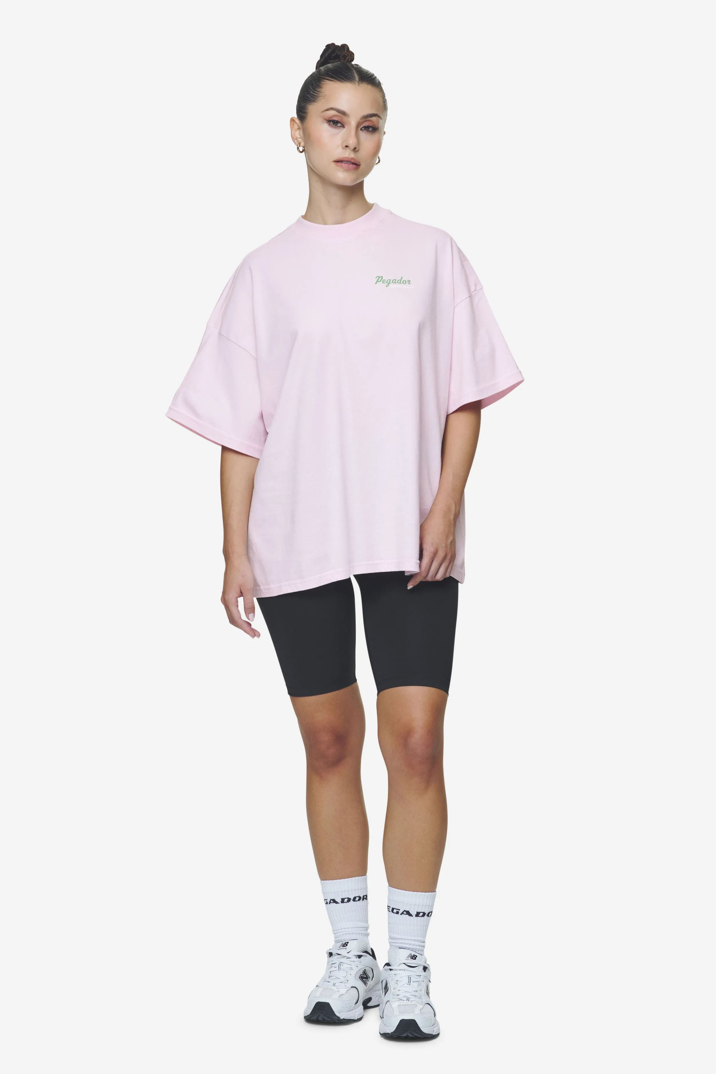 Chapi Heavy Oversized Tee Washed Bubblegum