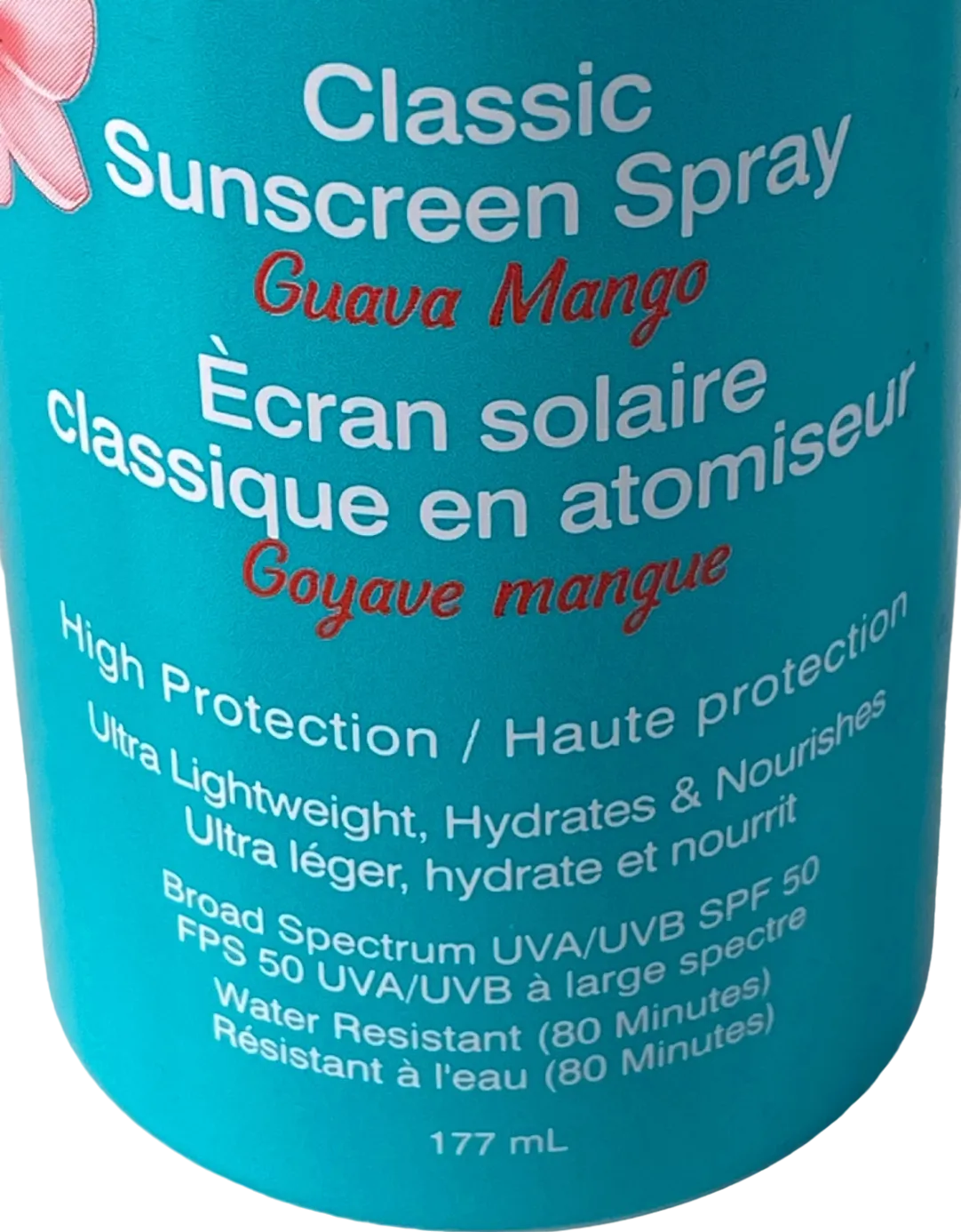 COOLA Classic Sunscreen Spray SPF 50 Guava Mango 177 ml