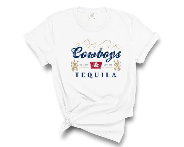 Cowboys and Tequila Graphic Tee