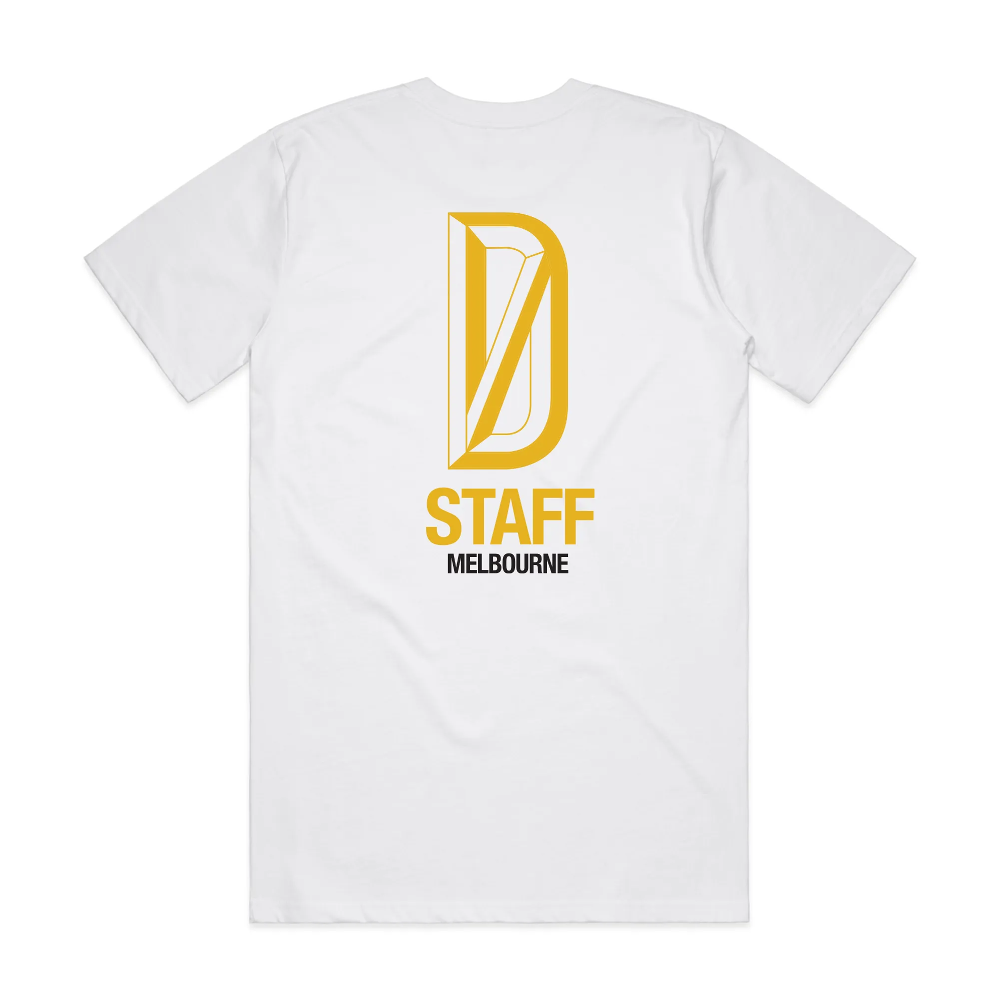 DS Apparel Staff Tee Yellow