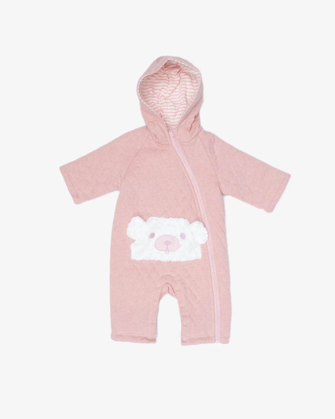 Fluffy Bear Pocket Romper