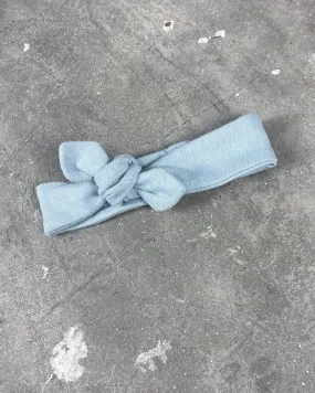 Franny Bow – Organic Sky Blue Textured