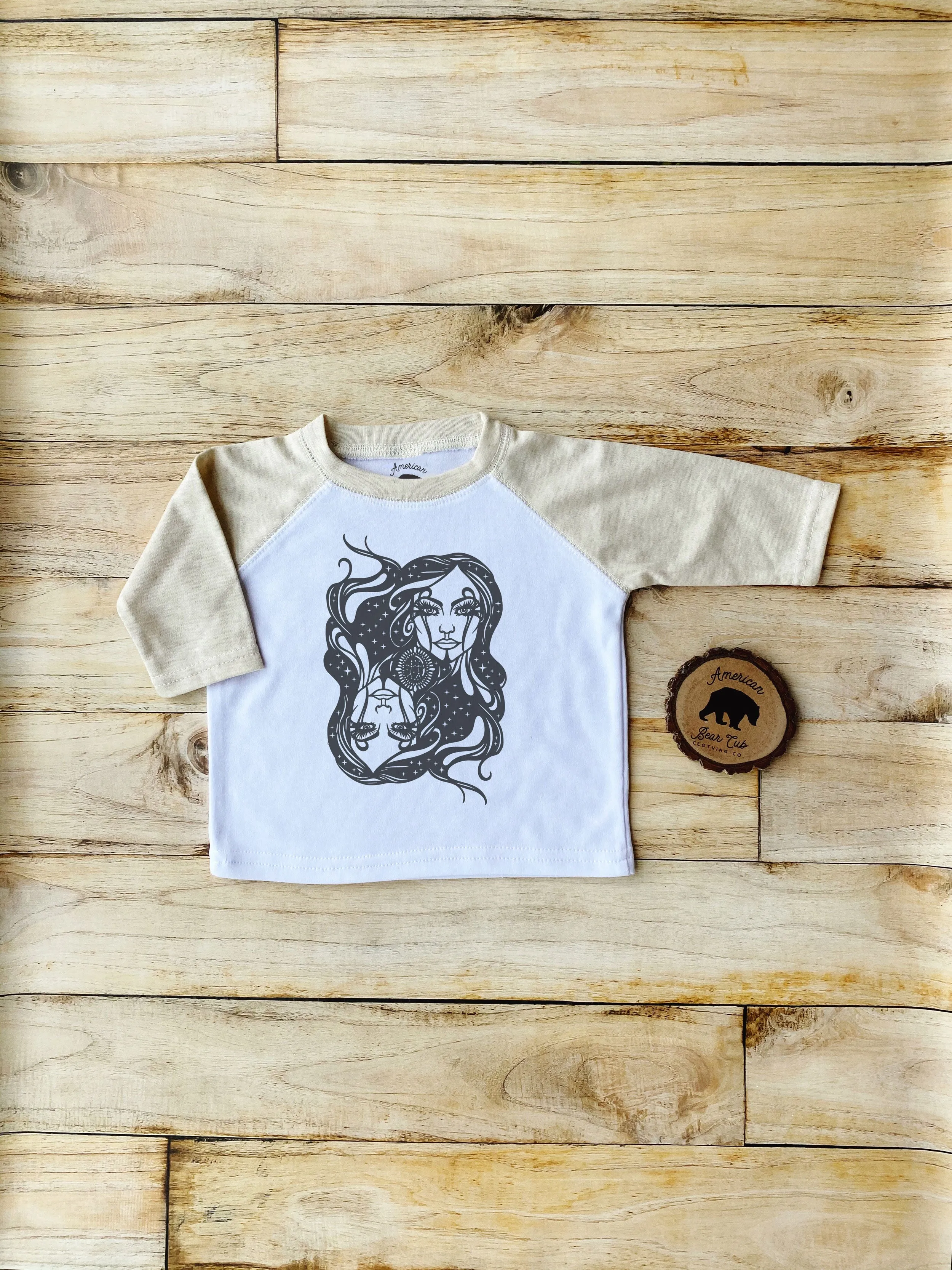 Gemini Zodiac & Astrology Bodysuits, Shirts & Raglans for Baby, Toddler & Youth