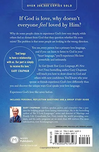 God Speaks Your Love Language: How to Experience and Express God's Love