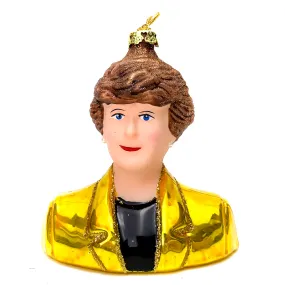 Golden Gal Blanche Bust Ornament