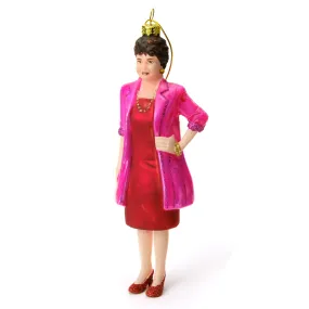 Golden Gal Blanche Standing Ornament