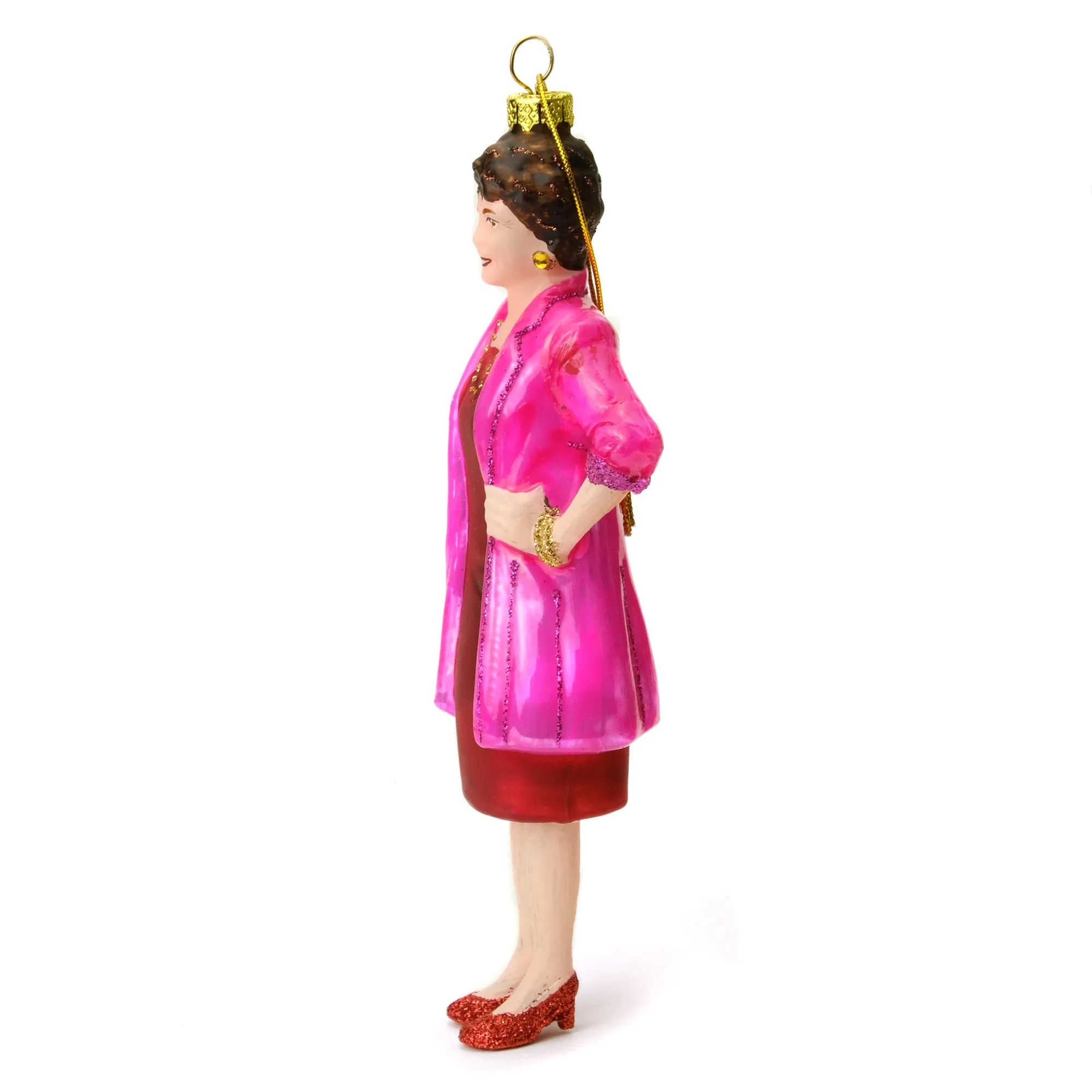 Golden Gal Blanche Standing Ornament