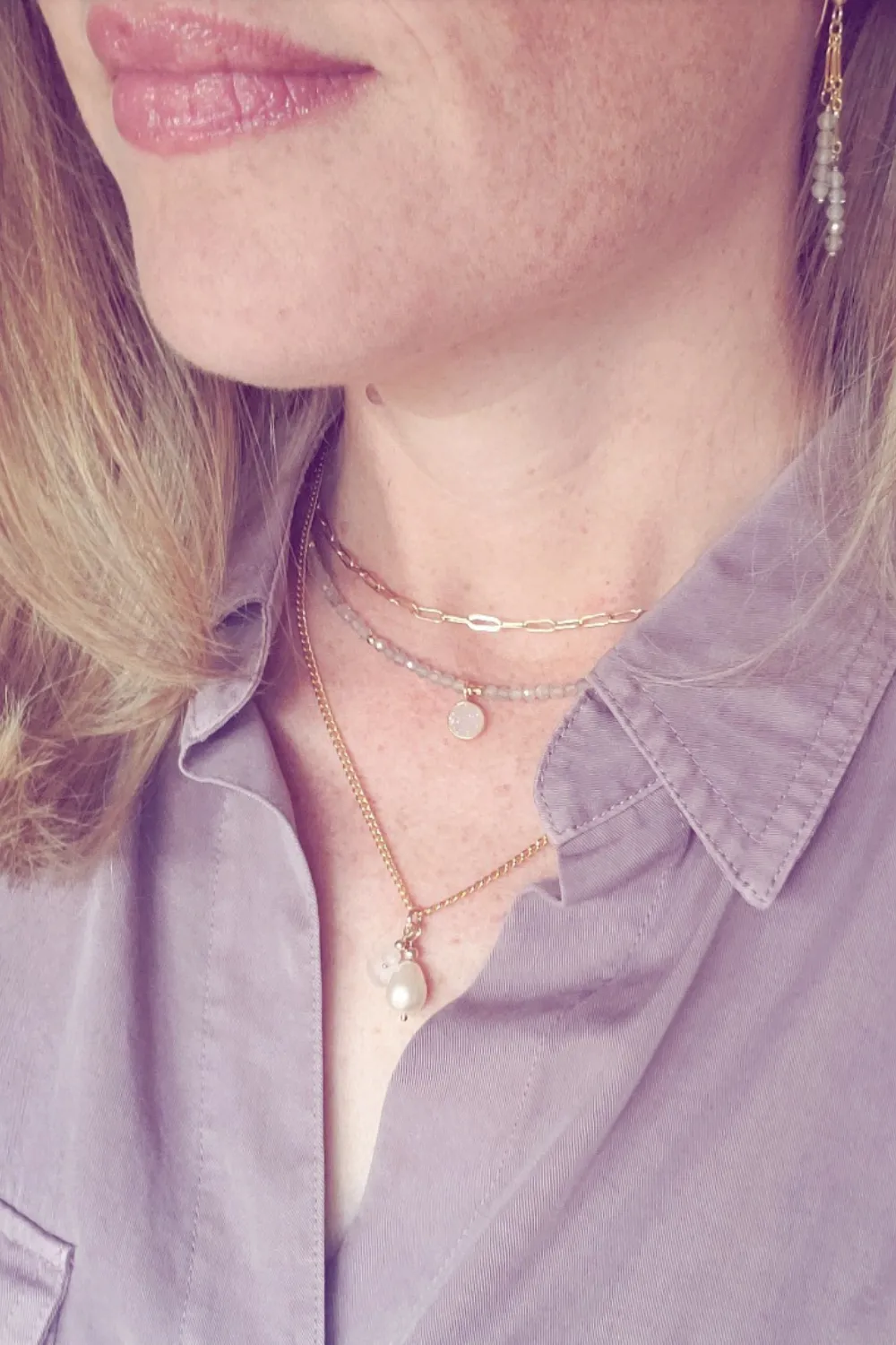 Grace Silver Necklace