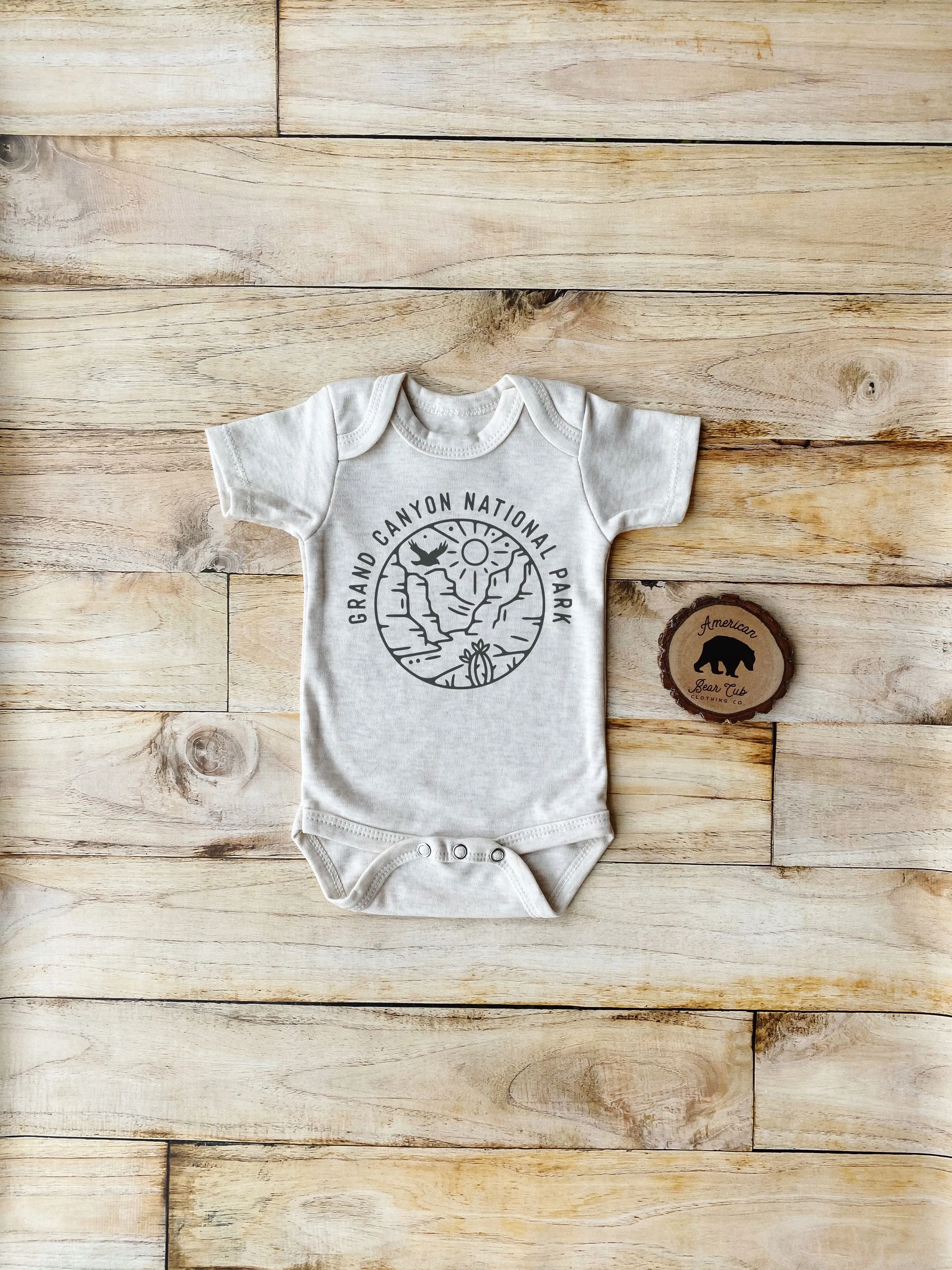 Grand Canyon National Park Bodysuits, Shirts & Raglans for Baby, Toddler & Youth