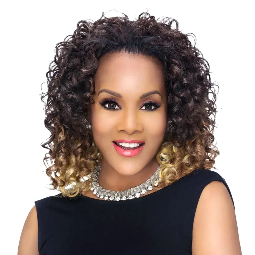 HW-TWEEDY | Vivica A. Fox Synthetic Express Half Wig