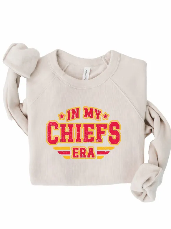 In My Chiefs Era Premium Bella Canvas Sweatshirt