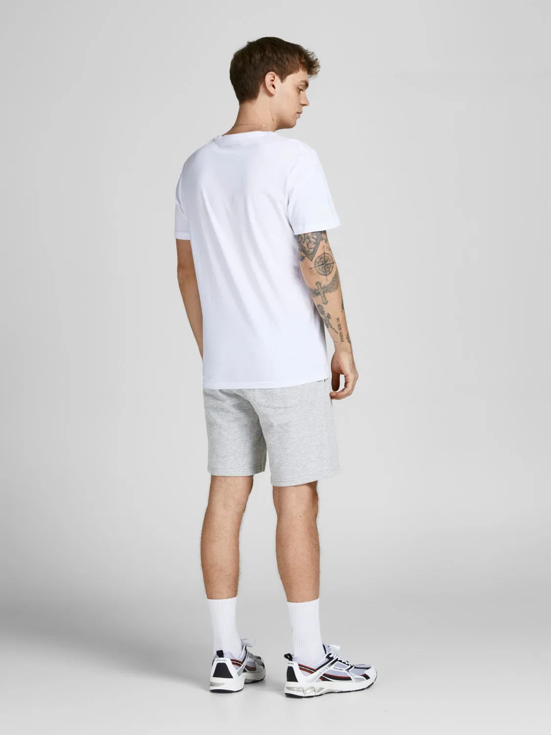 Jack & Jones Mens Sweat Jog Shorts 'Jji Tons'