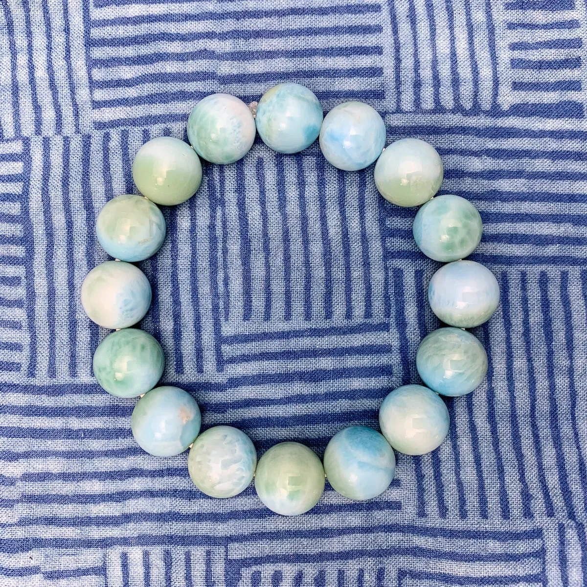 Larimar AAA Quality Stretch Bracelets