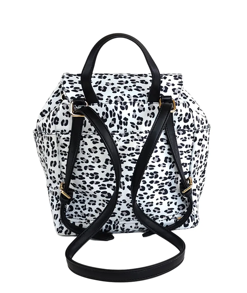 Luna Drawstring Backpack - Leopard - [Outlet RETIRED Final Sale]