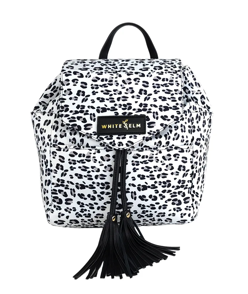 Luna Drawstring Backpack - Leopard - [Outlet RETIRED Final Sale]