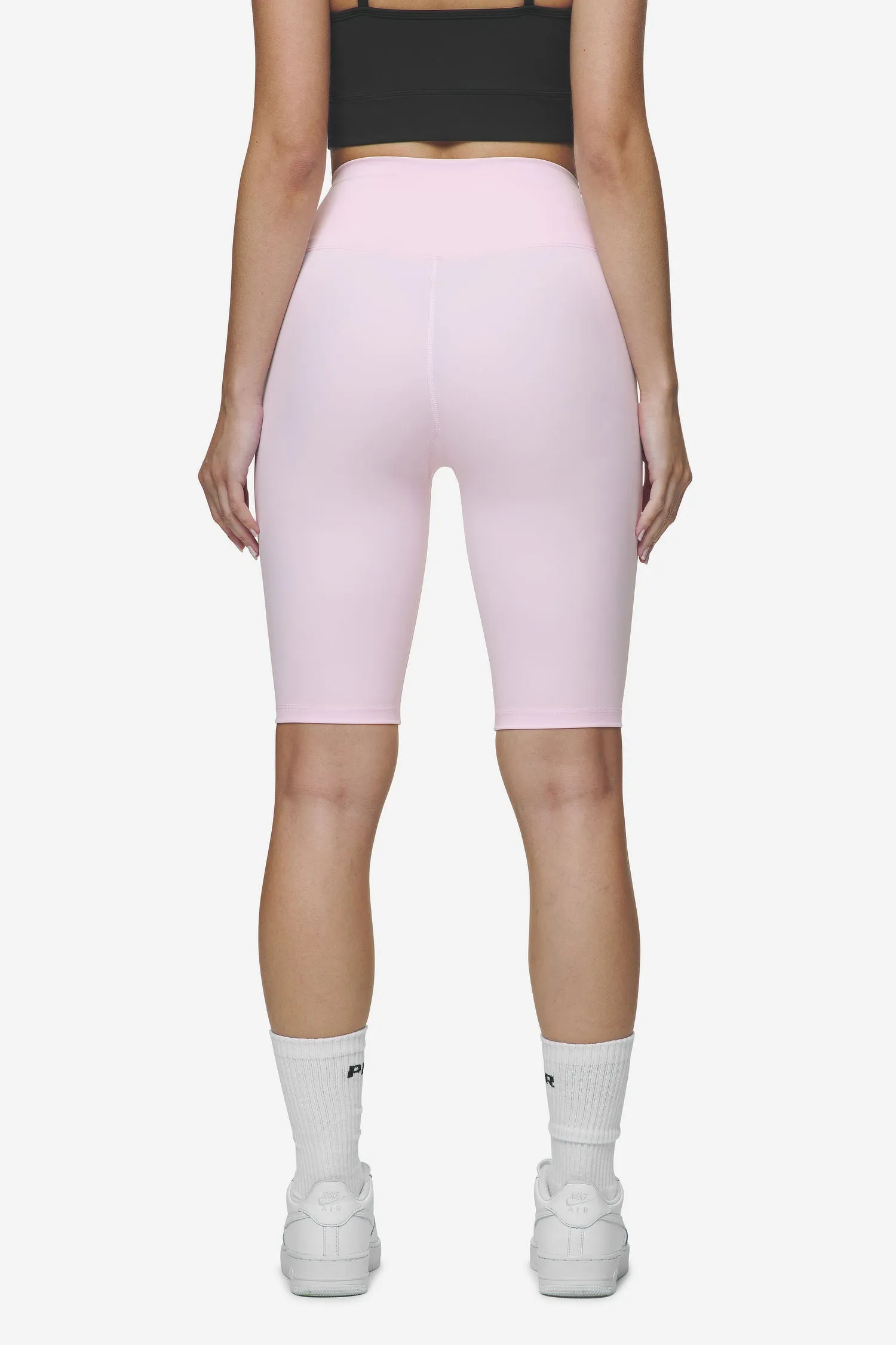 Lupita Biker Shorts Bubblegum White