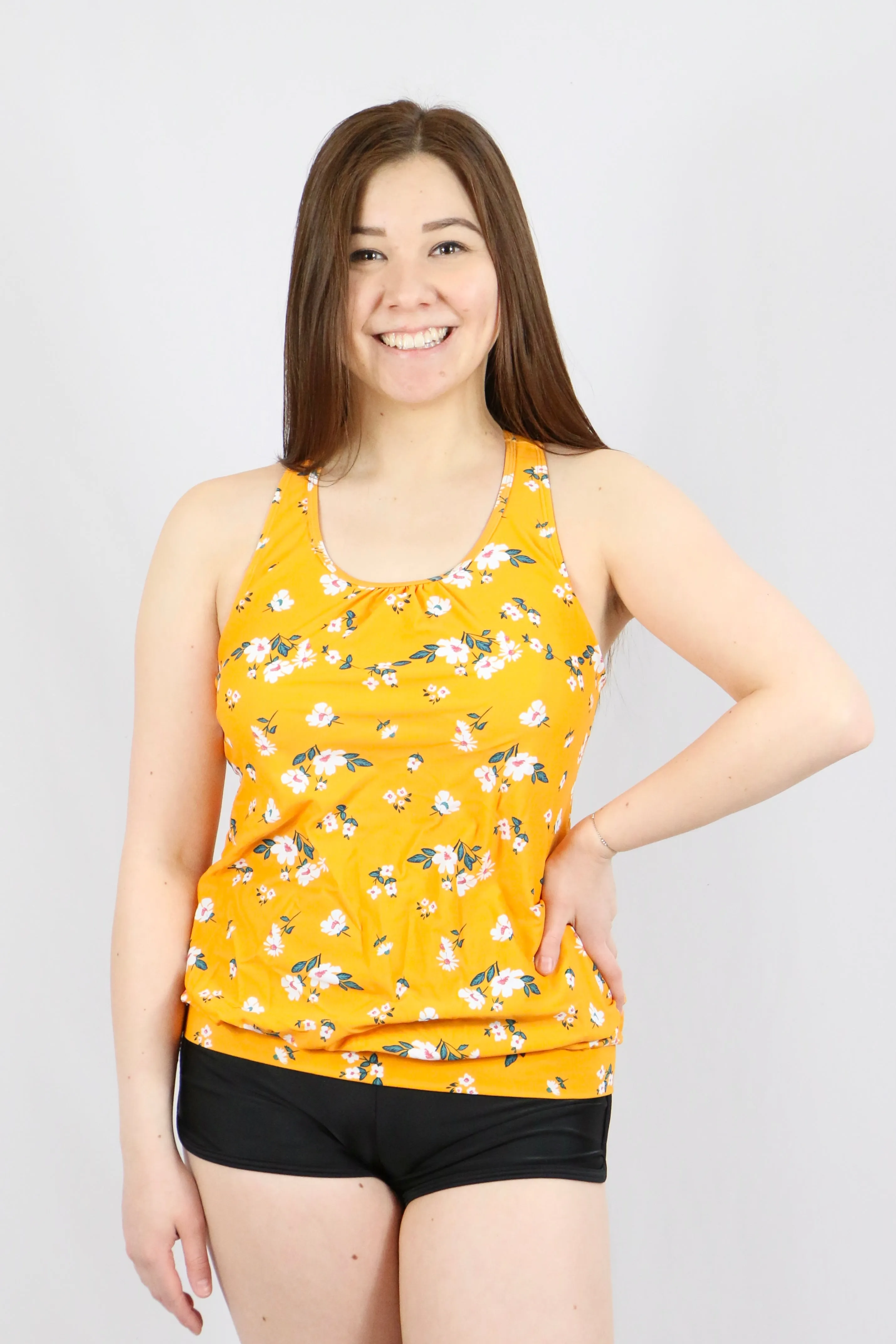 Mango Floral Tankini Top