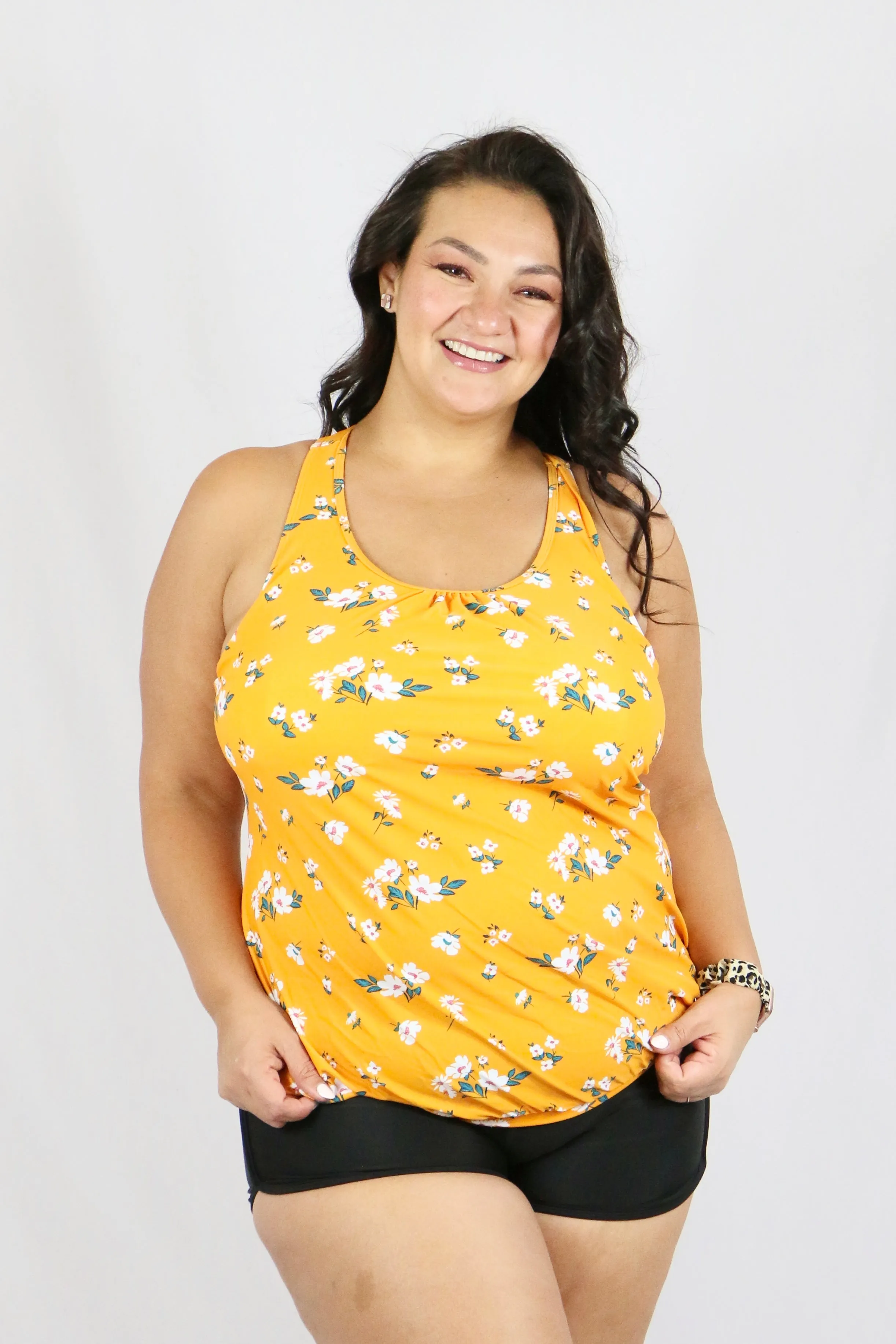 Mango Floral Tankini Top