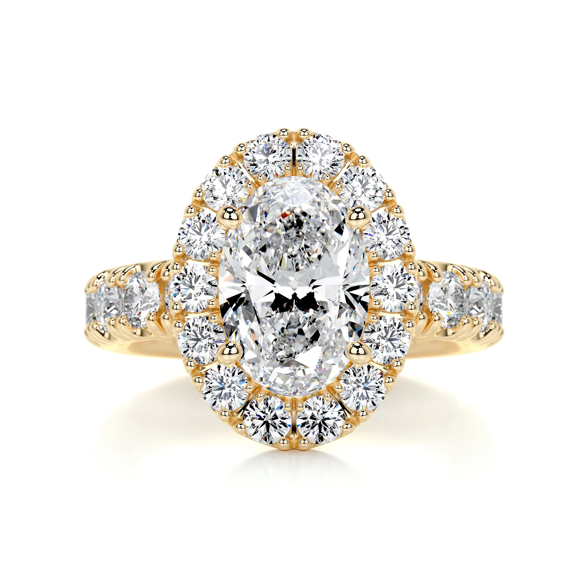 Maya Diamond Engagement Ring -18K Yellow Gold