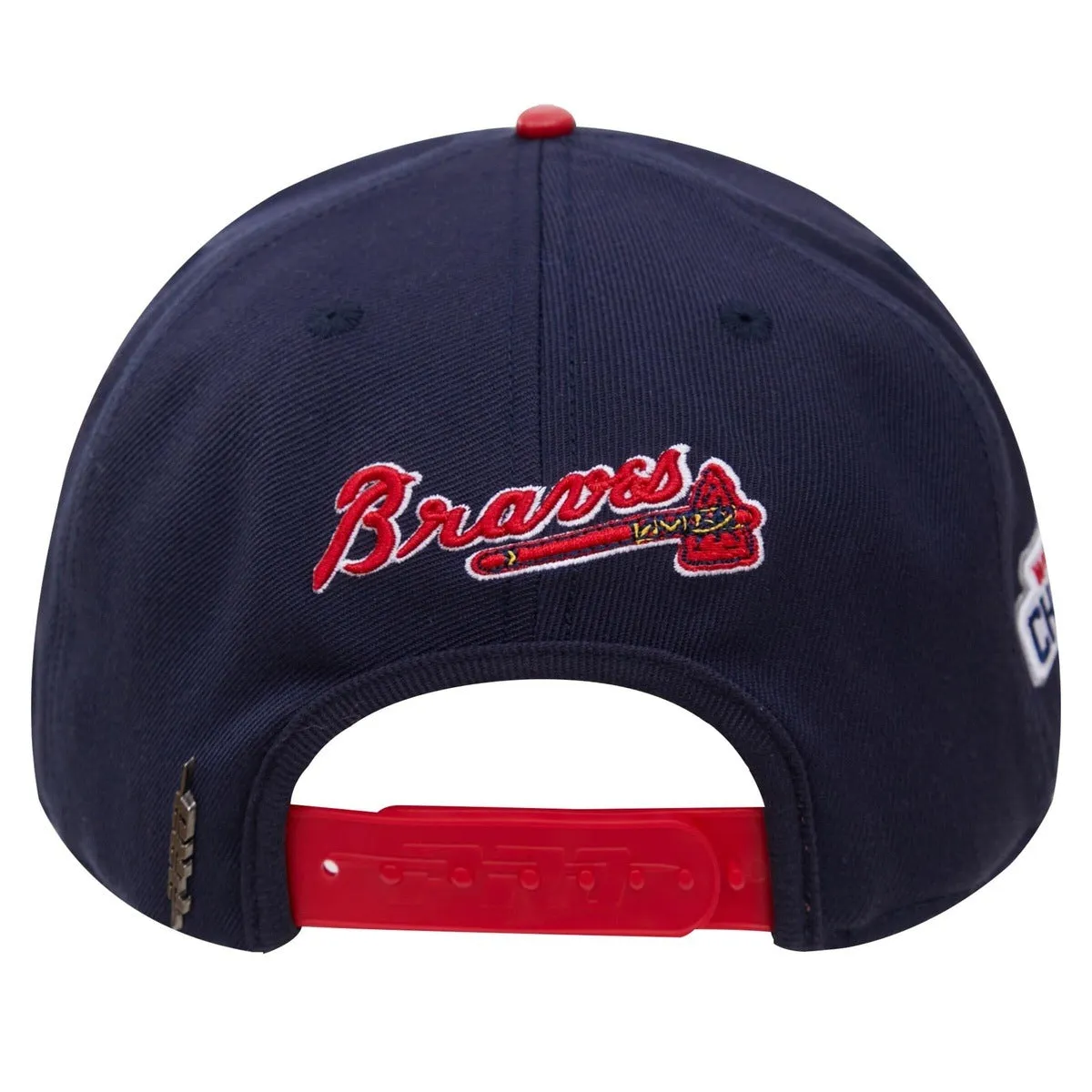 MLB ATLANTA BRAVES OLD ENGLISH UNISEX SNAPBACK (MIDNIGHT NAVY)