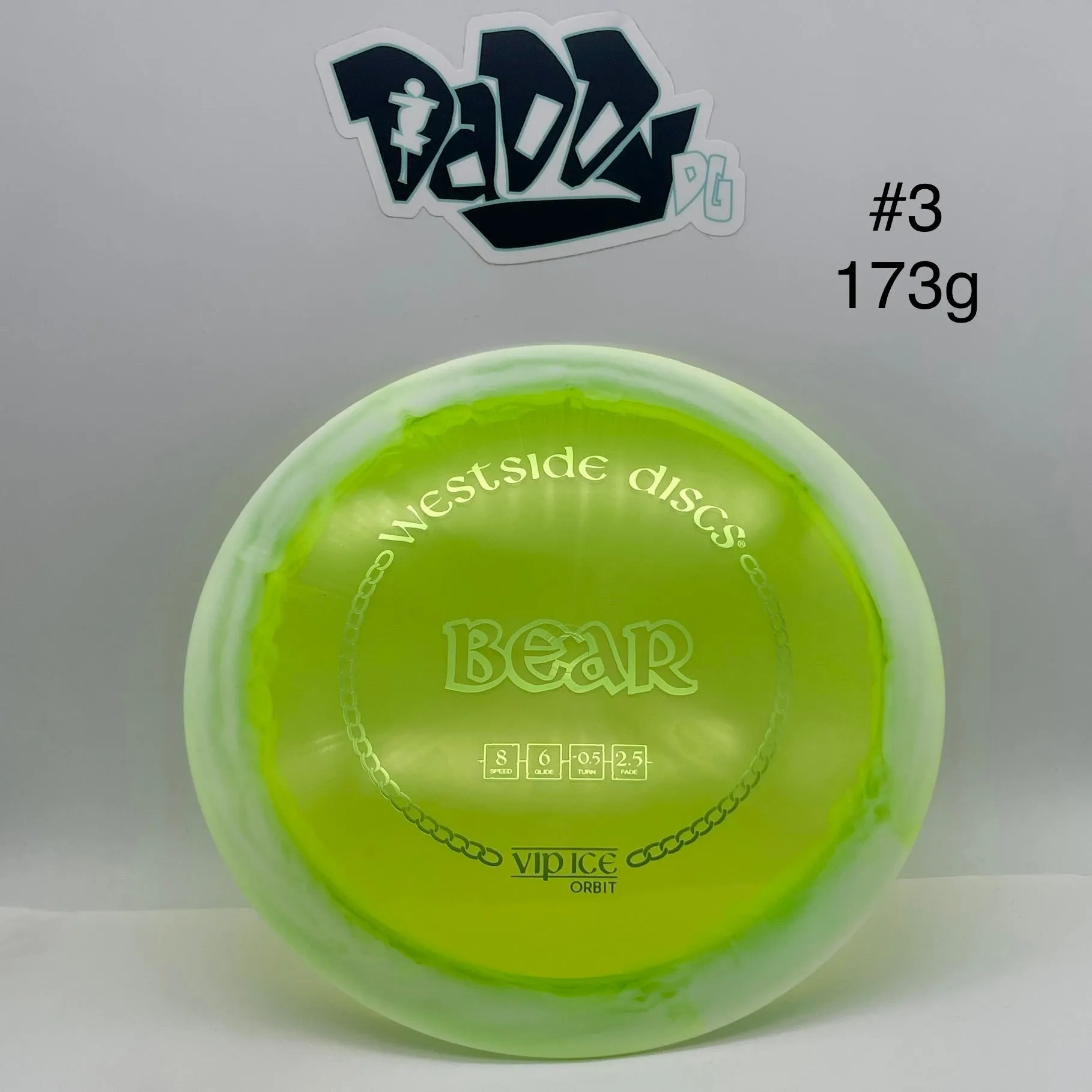 **NEW Westside Discs VIP Ice Orbit Bear Control Driver