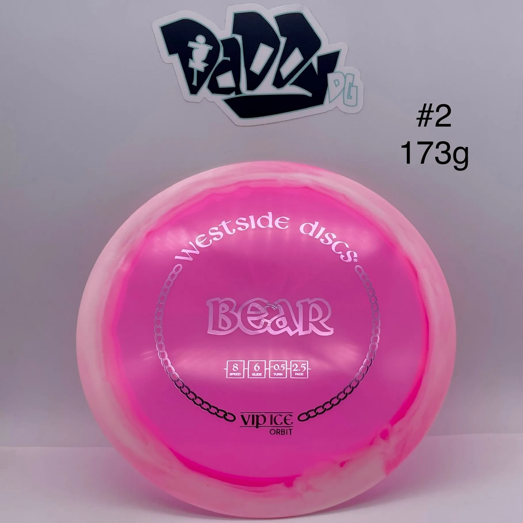 **NEW Westside Discs VIP Ice Orbit Bear Control Driver